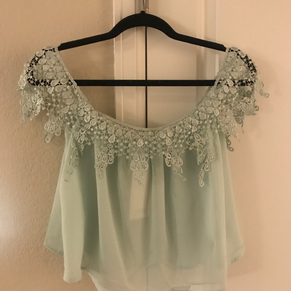 off the shoulder top